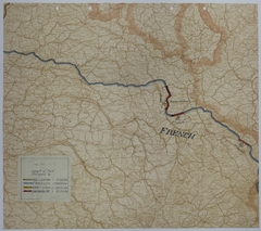 Map of the Front Lines on April 30, 1918