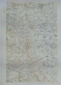 Map of Trench Systems Around Etain