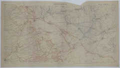 Map of Trench Systems and Battery Activity Along the Front