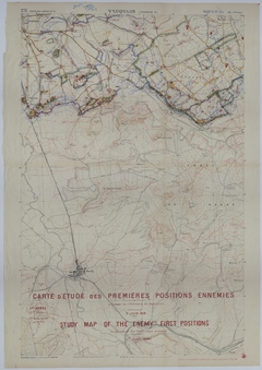 Map of German Positions
