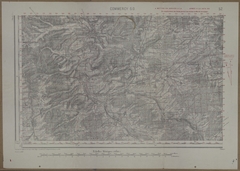 Map of the Battle of the Argonne Forest