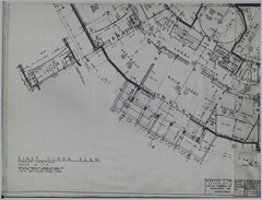 Drawing of the Proposed First Floor of the Harry S. Truman Library