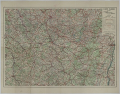 Map of Allied Movement in Northeast France