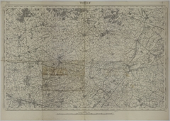 Map of the Area Around Tielt, Belgium