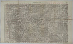 Map of the Area Around Commercy and St. Mihiel