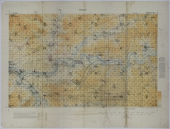 Map of the Australian 5th Division During the German Spring Offensive