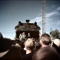 2023-638 President Truman and Margaret Truman Appear in Fargo, ND